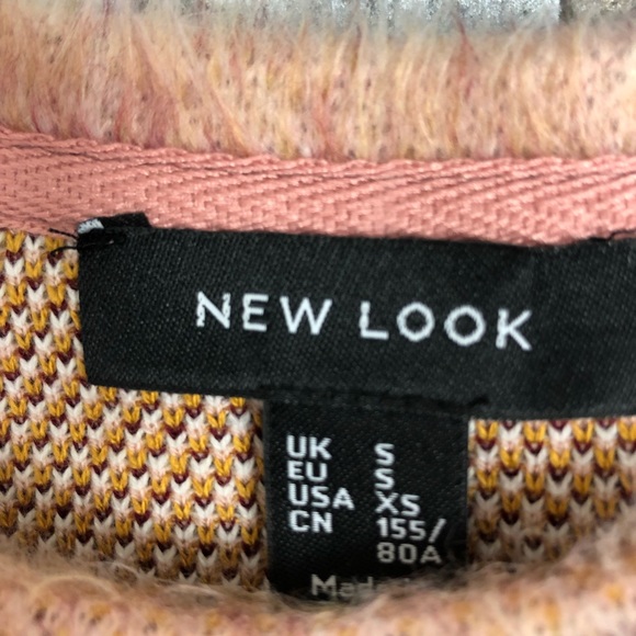 New Look fuzzy stripe sweater - Picture 3 of 4